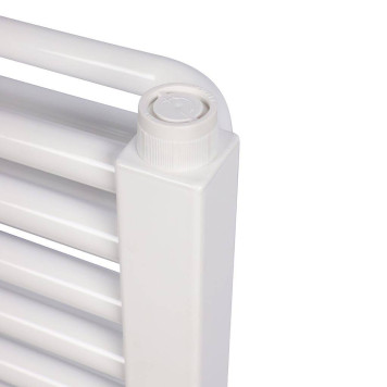 2-х трубчатый радиатор стальной ROMMER RST 2175/08 секций нижнее правое подключение RAL9016 RST-217508-020 (RST-217508-020)-7