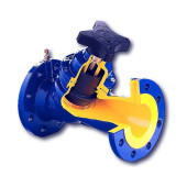 Клапан балансировочный ZETKAMA 447A Ду200 Ру16 с изм. ниппелей (447A200C72)