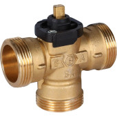 STOUT SVM-0170-300132 STOUT Компактный 3-Ходовой зональный клапан, сервопривод 230V, с кабелем 1м,, НР 1 1/4 (SVM-0170-300132)