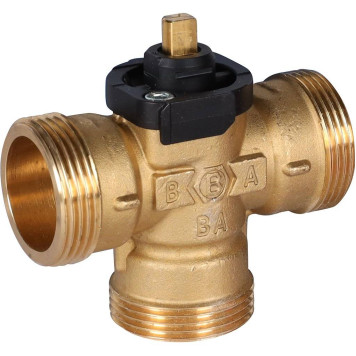 STOUT SVM-0170-300132 STOUT Компактный 3-Ходовой зональный клапан, сервопривод 230V, с кабелем 1м,, НР 1 1/4 (SVM-0170-300132)