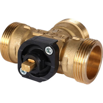 STOUT SVM-0170-300132 STOUT Компактный 3-Ходовой зональный клапан, сервопривод 230V, с кабелем 1м,, НР 1 1/4 (SVM-0170-300132)-3