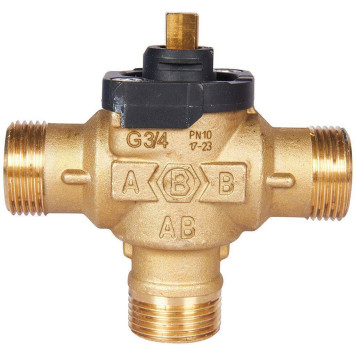 STOUT SVM-0170-300020 STOUT 3-Ходовой зональный клапан, сервопривод 230V, с кабелем 1м,, НР 3/4 (SVM-0170-300020)-6
