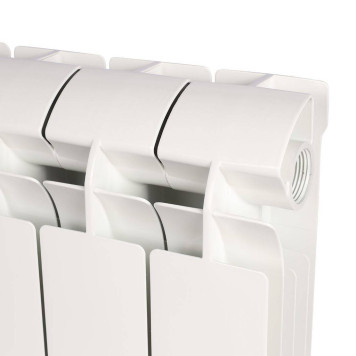 Радиатор алюминиевый Global VOX- R 200 6 секций боковое подключение (белый RAL 9010) VX02001006 (VX02001006)-2