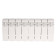 Радиатор алюминиевый Global VOX- R 200 8 секций боковое подключение (белый RAL 9010) VX02001008 (VX02001008)