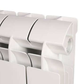 Радиатор алюминиевый Global VOX- R 200 8 секций боковое подключение (белый RAL 9010) VX02001008 (VX02001008)-2