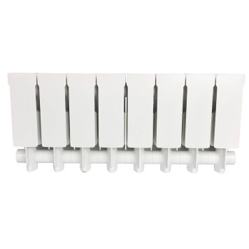 Радиатор алюминиевый Global VOX- R 200 8 секций боковое подключение (белый RAL 9010) VX02001008 (VX02001008)-4