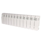 Радиатор алюминиевый Global VOX- R 200 12 секций боковое подключение (белый RAL 9010) VX02001012 (VX02001012)