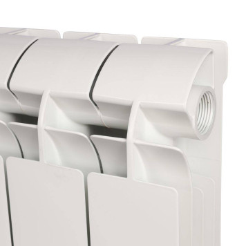 Радиатор алюминиевый Global VOX- R 200 12 секций боковое подключение (белый RAL 9010) VX02001012 (VX02001012)-5