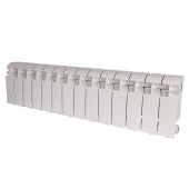 Радиатор алюминиевый Global VOX- R 200 14 секций боковое подключение (белый RAL 9010) VX02001014 (VX02001014)