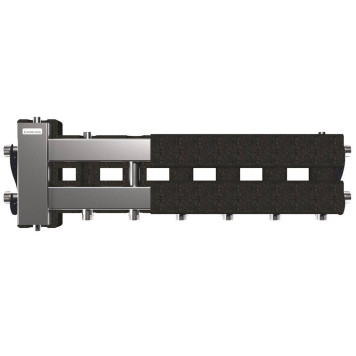 Балансировочный коллектор GIDRUSS BMSS-60-4D.EPP (до 60 кВт, вх. G 1, 3+1 контура G 1, 4D-кронштейны K.UMS, EPP-термоизоляция) (BM 60A3T 20)-1