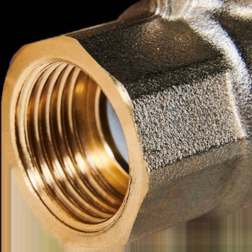 Кран шаровой полнопроходной с американкой STOUT SVB-0007-200015 ВР/НР ручка бабочка (SVB-0007-200015)-2