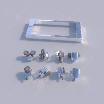 Душевой уголок RGW CL-34 800x800-2