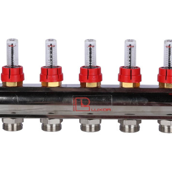 Коллектор LUXOR CD 477/12 с расходомерами-5