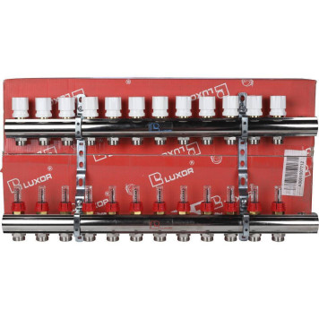 Коллектор LUXOR CD 477/12 с расходомерами-7