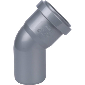 Отвод Sinikon D50x45 градусов.-4