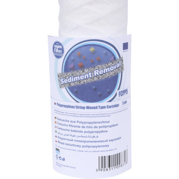 Картридж AquaFilter AQM 10 из полипропиленового шнура 5мкр (FCPP5)-6