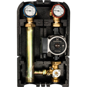 Насосная группа STOUT SDG-0003 с смесителем 1& и насосом Grundfos UPSO 25-65