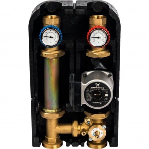 Насосная группа STOUT SDG-0007 смеситель 1" Grundfos UPSO 25-65 DN 32