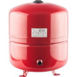 Расширительный бак STOUT STH-0005 на отопление 50 л, красный.