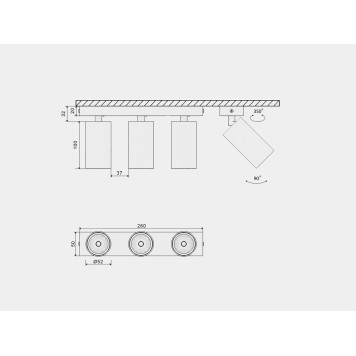 Основание SWG PRO Mini Villy MINI-VL-M13-WH-1