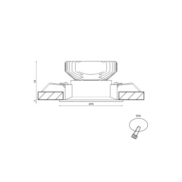 Корпус на 1 пост SWG PRO COMBO COMBO-44-WH-1