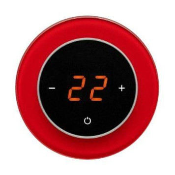 Терморегулятор AURA RONDA 1586 RED LUMINOUS
