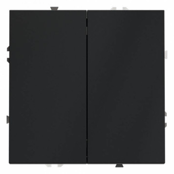 Выключатель двухклавишный без рамки Voltum S70 VLS020107-1