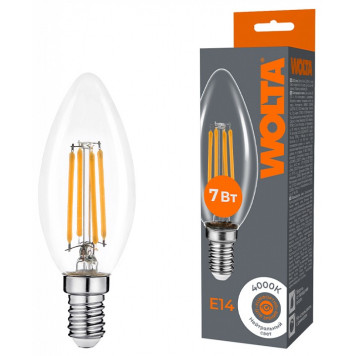 Лампа светодиодная Wolta WF-C35-7W4KE14