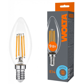 Лампа светодиодная Wolta WF-C35-9W6KE14