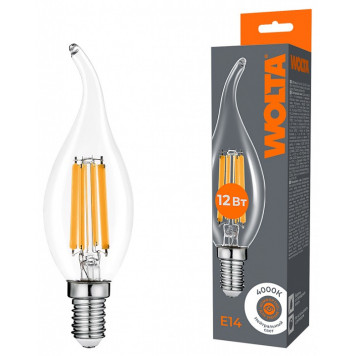 Лампа светодиодная Wolta WF-CT35-12W4KE14
