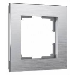 Рамка на 1 пост Werkel Aluminium (алюминий) W0011706