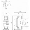 Устройство защитного отключения 1P Werkel W812P404