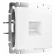 Розетка Ethernet RJ-45 и со шторками, без рамки Werkel белый матовый W5120001