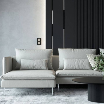 Выключатель одноклавишный с подсветкой без рамки Werkel дымчатый W4513641-5