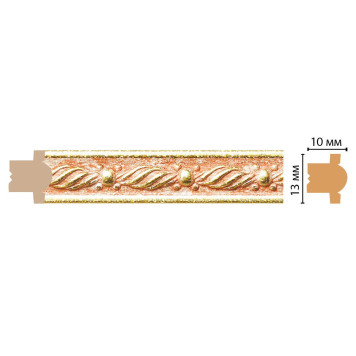 Молдинг DECOMASTER 189-34 (13*10*2400мм)
