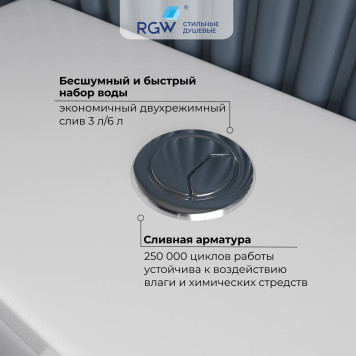 Унитаз с бачком напольный RGW SW-04-7