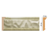 Плинтус потолочный DECOMASTER D216-373 (60*17*2400мм)