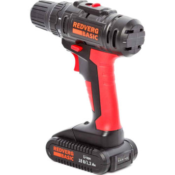 Шуруповерт аккумуляторный REDVERG Basic SD18L/1-2-2