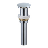 AQM7002-0MFG Донный клапан PushOpen, без перелива, керамическая накладка, Светло-серый матовый AQM7002-0MFG