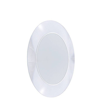 Laufen Kartell Зеркало круглое d=78см, настенное, без подсветки, цвет: прозрачный кристал-2