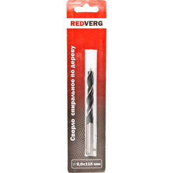 Сверло по дереву REDVERG HCS 9 мм(600061)
