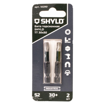 Бита SHYLD торсионная Torx Tamper 30х50 (2шт.)(10290)