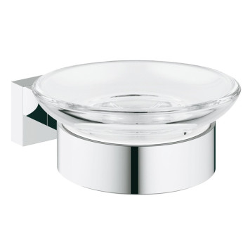Grohe 40 754 001 Essentials Cube Мыльница с держателем 40754001Gr