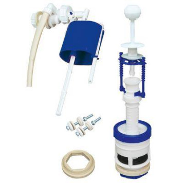 Арматура д/бачка набор б/под бел шток 1реж универ РБМ АС-5.1