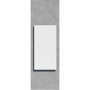 Полотенцесушитель электрический Lazzarini E-Mirrorr 1500W белый прямой-1