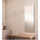Полотенцесушитель электрический Lazzarini E-Mirrorr 1500W белый прямой