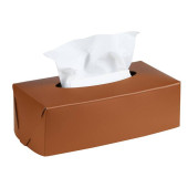 ADJ Салфетница Kleenex, 23x12xH7,5 см., цвет: коньяк/бордо. 0016.09/30