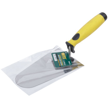 Мастерок нержавеющий, мягкая ручка, Профи, бетонщика 180 мм-2