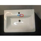 SaleRoca327472000 The Gap Раковина накладная 600x440х165(40) мм, с отв. под смес., с отв. перелива Sale327472000_B324