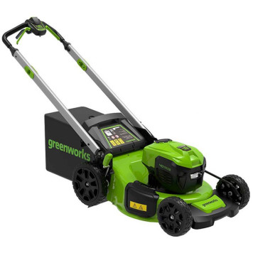 Газонокосилка аккумуляторная самоходная Greenworks GD40LM48SPK4, 40V, 48 см, б/щ (АКБ 4 Ач и ЗУ)-1